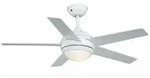 Deckenventilator Fresco Wei&szlig; 112 cm mit Licht