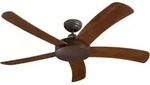 Deckenventilator Falcetto Braun ohne Steuerung