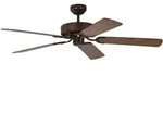 Deckenventilator Potkuri Bronze / Eiche