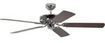 Deckenventilator Potkuri Stahl / Walnuss