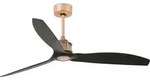 Energiespar Deckenventilator Just Fan Kupfer / Schwarz