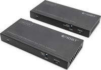 DIGITUS DS-55526, DIGITUS 4K HDBaseT 2.0 HDMI KVM Extender Set, 150 m
