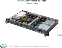 Supermicro SYS-5019D-4C-FN8TP, Supermicro SuperServer 5019D-4C-FN8TP - Server