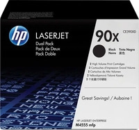 HP CE390XD, HP 90X - 2er-Pack - Hohe Ergiebigkeit - Schwarz - original - LaserJet -