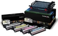 Lexmark C540X74G, Lexmark 4er-Pack - Schwarz, Farbe (Cyan, Magenta