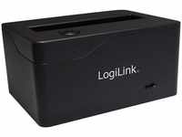 Logilink QP0025, LogiLink Dockingstation USB 3.0 to SATA 2,5 HDD/SSD schwarz