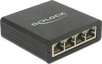 Delock 62966, Delock Adapter USB 3.0 > 4 x Gigabit LAN - Netzwerkadapter
