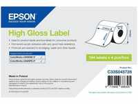 Epson C33S045728, EPSON hgloss Label 210mmx297mm Die-Cut Rolle: 194 Labels