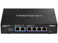 TRENDnet TEG-S762, TRENDnet TEG-S762 6-Port 10G Switch, schwarz