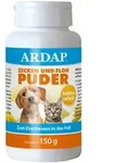 ARDAP 77688, 150 g ARDAP Zecken- und Flohpuder f&uuml;r Hunde und Katzen