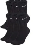 Nike Unisex Everyday Cushioned Training Crew Socks (6 Paar) schwarz