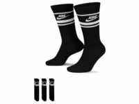 Nike Unisex Sportswear Dri-FIT Everyday Essential Socken (3 Paar) schwarz