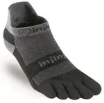 Injinji Unisex Run Midweight No-Show Socks schwarz