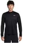 Nike Herren Pacer Dri-Fit Langarm Shirt schwarz