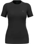 Odlo Damen Merino 160 Bl Top Crew Neck S/S schwarz