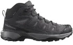 Salomon Damen X Ultra 360 Leather Mid GTX grau 42.6