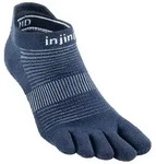 Injinji Unisex Run Lightweight No-Show blau