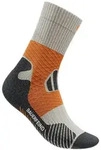 Bauerfeind Sports Herren Trail Run Mid Cut Socks grau