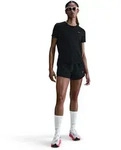 Nike Damen Tempo Short Sleeve schwarz