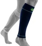 Bauerfeind Sports Unisex Compression Sleeves Lower Leg - lang blau