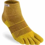 Injinji Damen Trail Midweight Mini Crew gelb
