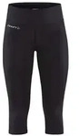 Craft Damen ADV Essence Short Sleeveence Capri Tights 2 schwarz