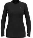 Odlo Damen Merino 160 BL Top Crew Neck L/S schwarz