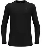 Odlo Herren Merino 160 BL Top Crew Neck L/S schwarz