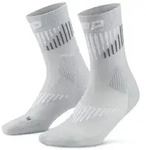 Cep Damen Core Run Merino Mid Cut Socks 5.0 grau