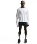 Nike Herren Miler Dri-Fit UV Long Sleeve wei&szlig;