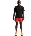 Nike Herren Miler Dri-Fit UV Shortsleeve schwarz