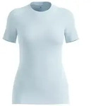 Odlo Damen Merino 160 BL Top Crew Neck S/S blau