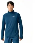 Brooks Herren Thermal Reflective 1/2 Zip blau
