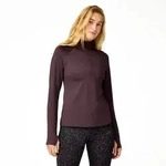 Brooks Damen Dash 1/2 Zip 3.0 braun