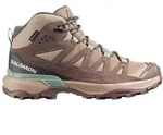 Salomon Damen X Ultra 360 Leather Mid GTX beige 43.3