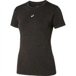 Asics Damen Road Seamless SS Top schwarz