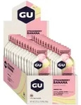 Gu Unisex Energy Gel Strawberry Banana Karton (24 x 32g)