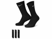 Nike Unisex Cushioned Training Crew Socks (3 Pairs) schwarz