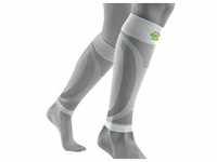 Bauerfeind Sports Unisex Compression Sleeves Lower Leg - lang weiß