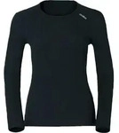 Odlo Damen BL Top Crew Neck Longsleeve schwarz