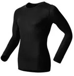 Odlo Herren Originals Warm Langarm-Shirt schwarz