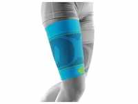 Bauerfeind Sports Unisex Compression Sleeves Upper Leg - lang blau