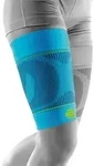 Bauerfeind Sports Unisex Compression Sleeves Upper Leg - lang blau