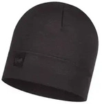Buff Unisex Merino Heavyweight Beanie Solid schwarz 48.6