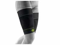 Bauerfeind Sports Unisex Compression Sleeves Upper Leg - lang schwarz