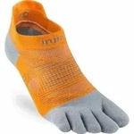 Injinji Unisex Run Lightweight No-Show orange