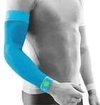 Bauerfeind Sports Unisex Compression Sleeves Arm - extra lang blau