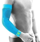 Bauerfeind Sports Unisex Compression Sleeves Arm - kurz t&uuml;rkis