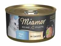 Miamor Feine Filets in Sauce 24 x 85g Thunfisch & Gemüse