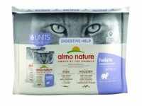 Almo nature Almo Holistic Digestive Help Multipack Fisch & Geflügel 6x70 g
